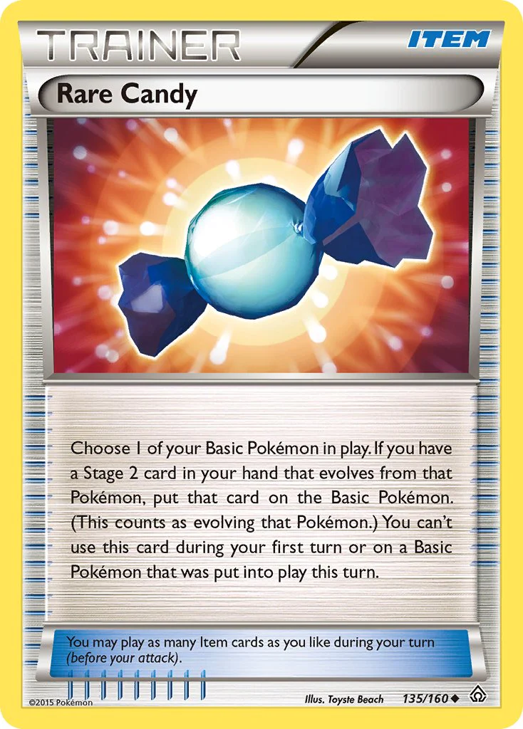 Primal Clash 135 Rare Candy