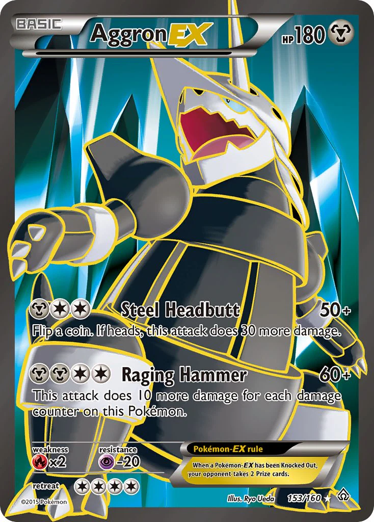 Primal Clash 153 Aggron-EX