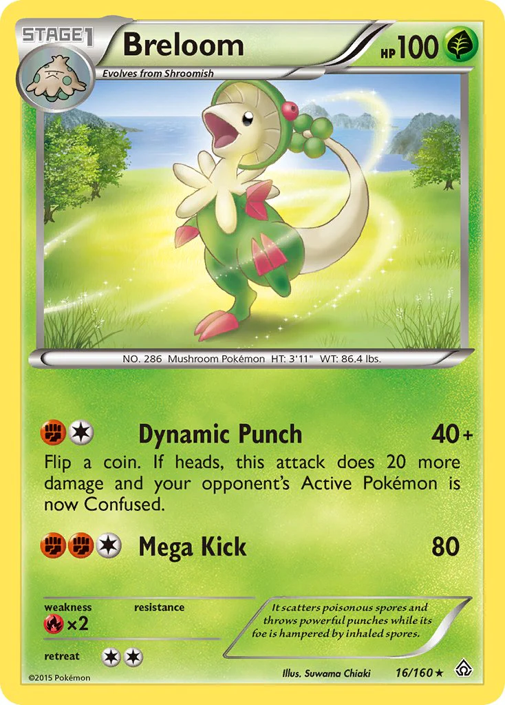 Primal Clash 016 Breloom