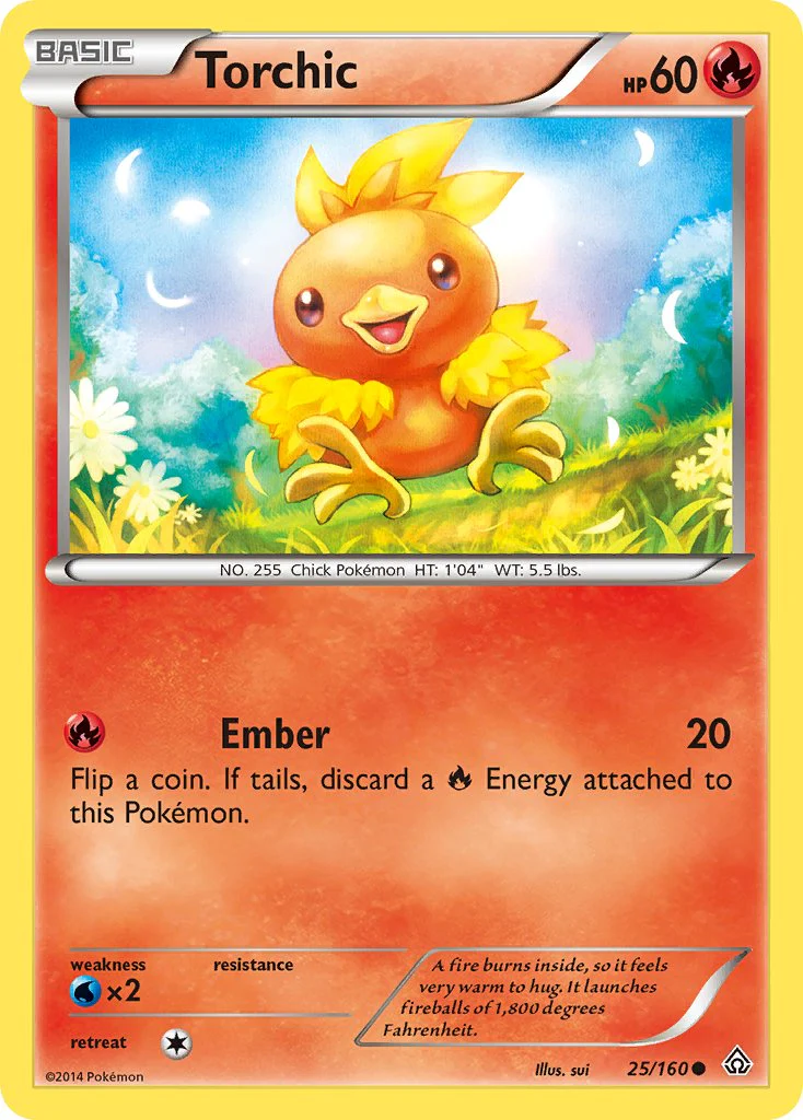 Primal Clash 025 Torchic