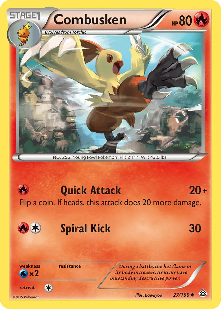 Primal Clash 027 Combusken