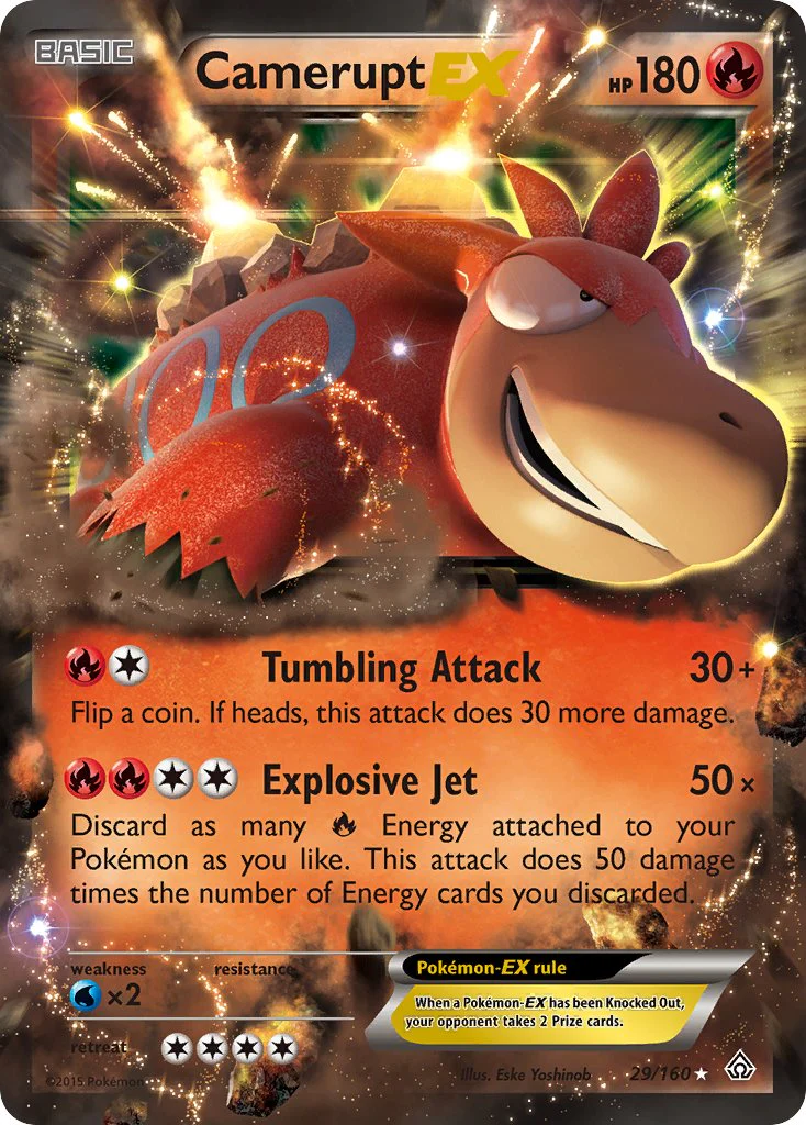 Primal Clash 029 Camerupt-EX
