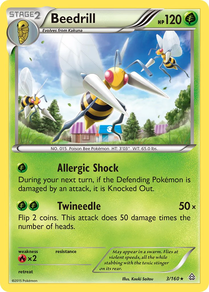 Primal Clash 003 Beedrill