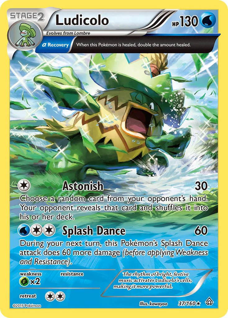 Primal Clash 037 Ludicolo