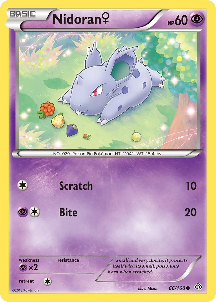 Primal Clash 066 Nidoran♀