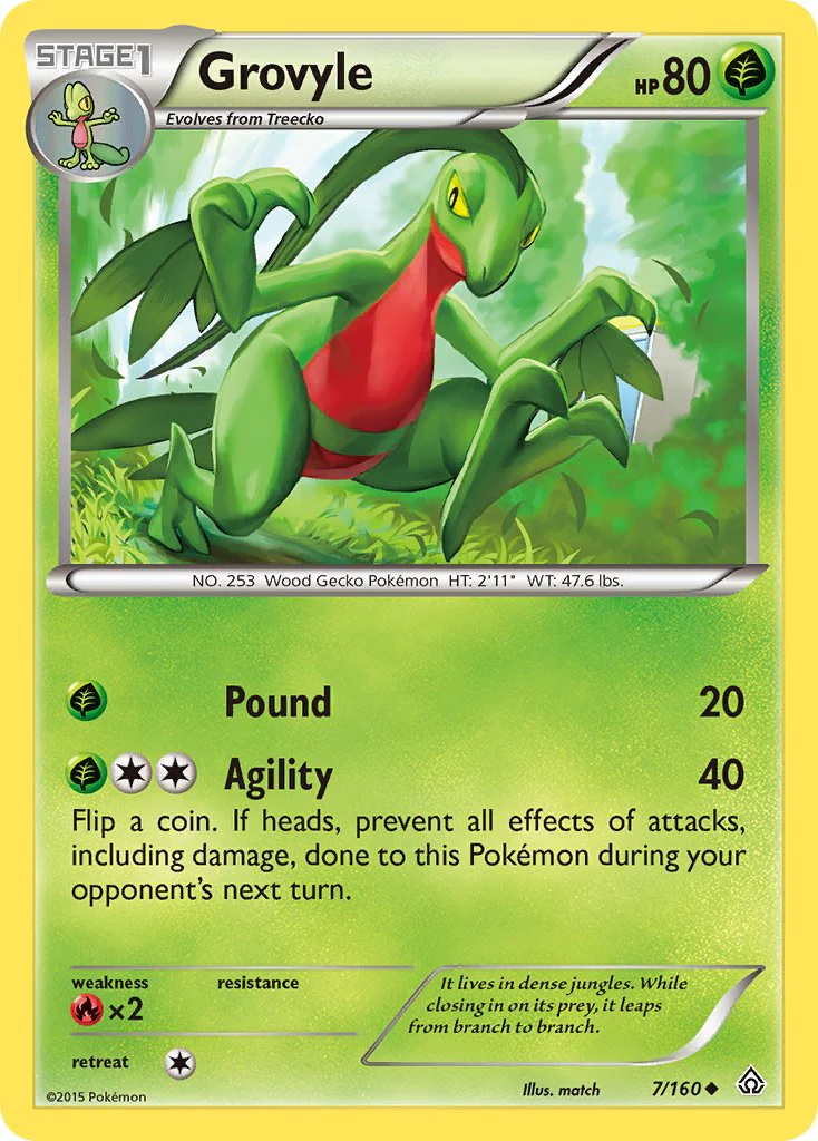 Primal Clash 007 Grovyle