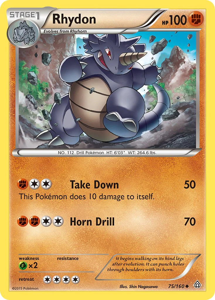 Primal Clash 075 Rhydon
