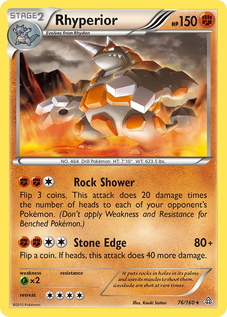 Primal Clash 076 Rhyperior