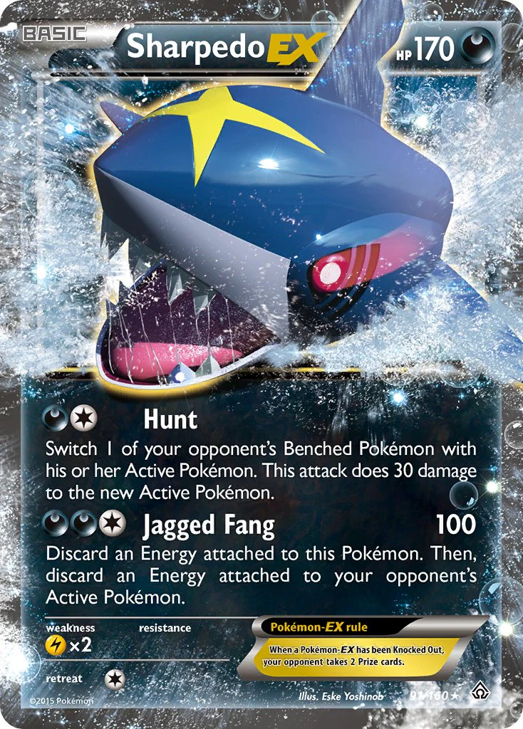 Primal Clash 091 Sharpedo-EX