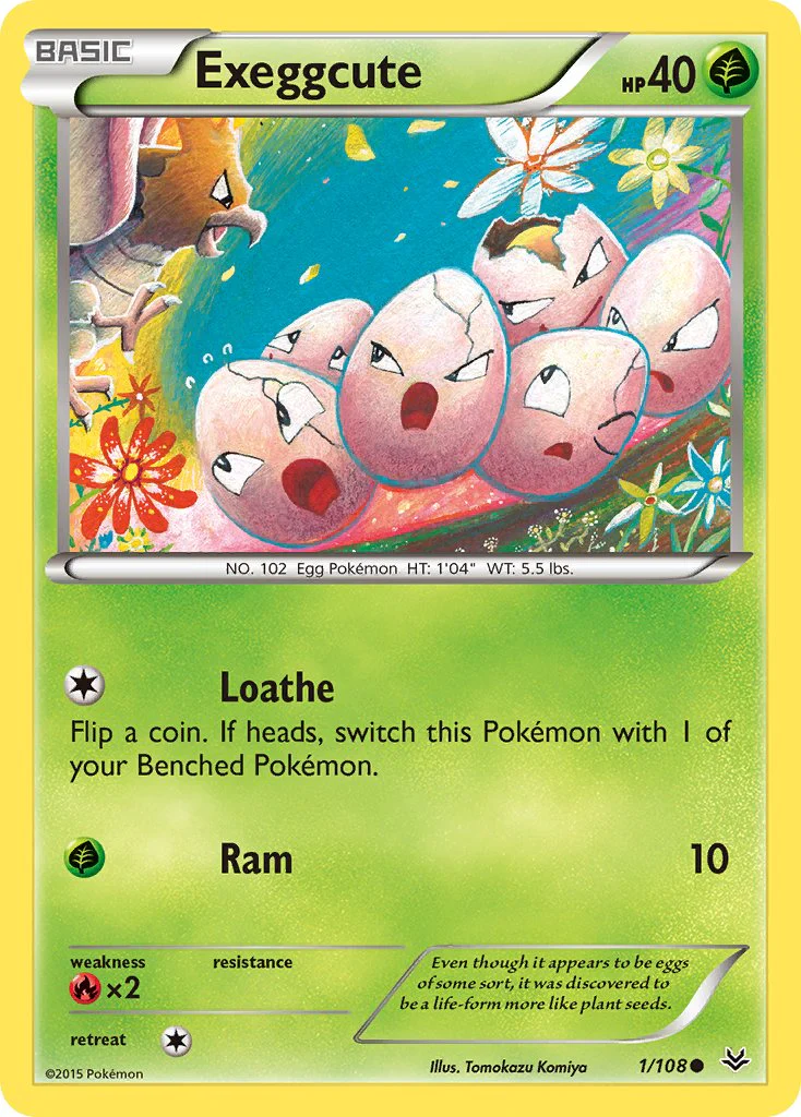 Roaring Skies 001 Exeggcute