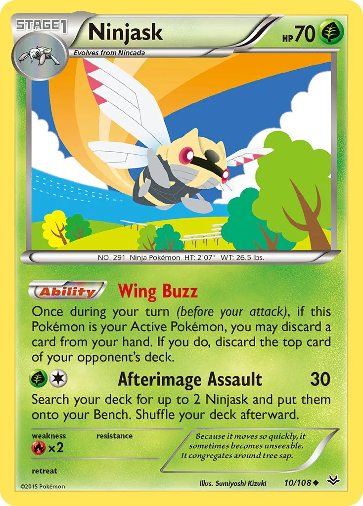 Roaring Skies 010 Ninjask