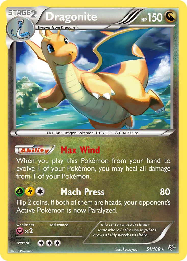 Roaring Skies 051 Dragonite