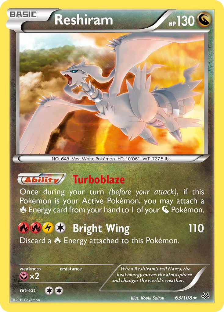 Roaring Skies 063 Reshiram