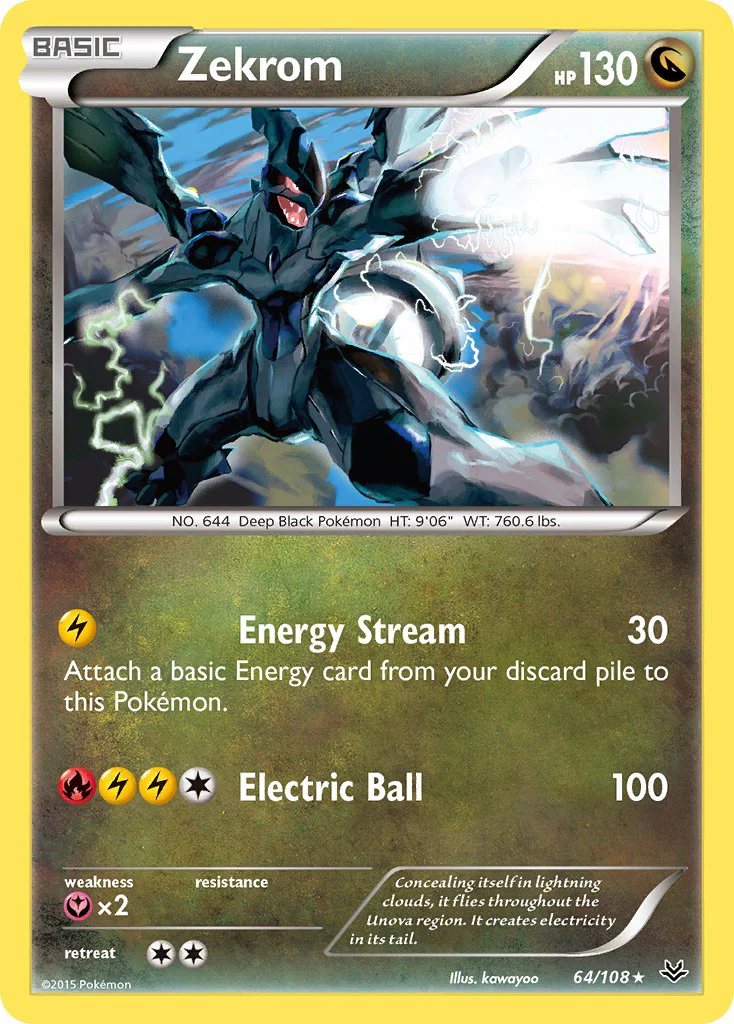 Roaring Skies 064 Zekrom