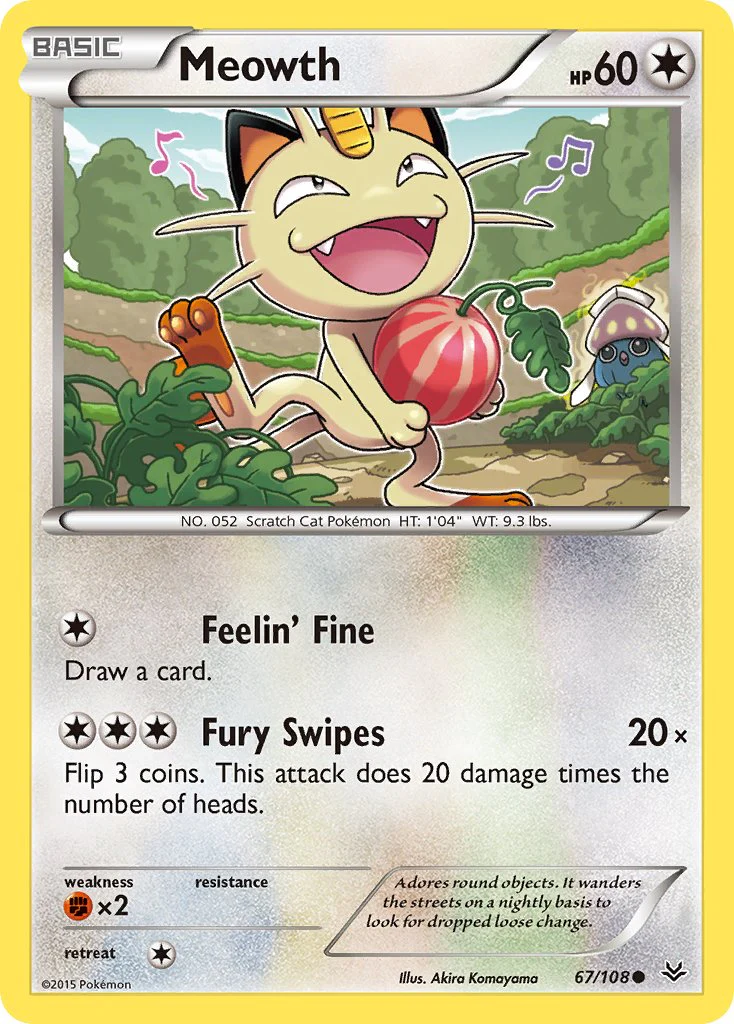 Roaring Skies 067 Meowth