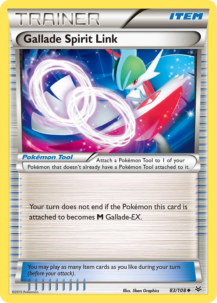 Roaring Skies 083 Gallade Spirit Link