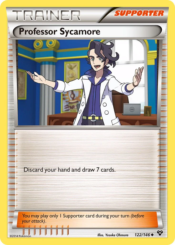 XY 122 Professor Sycamore