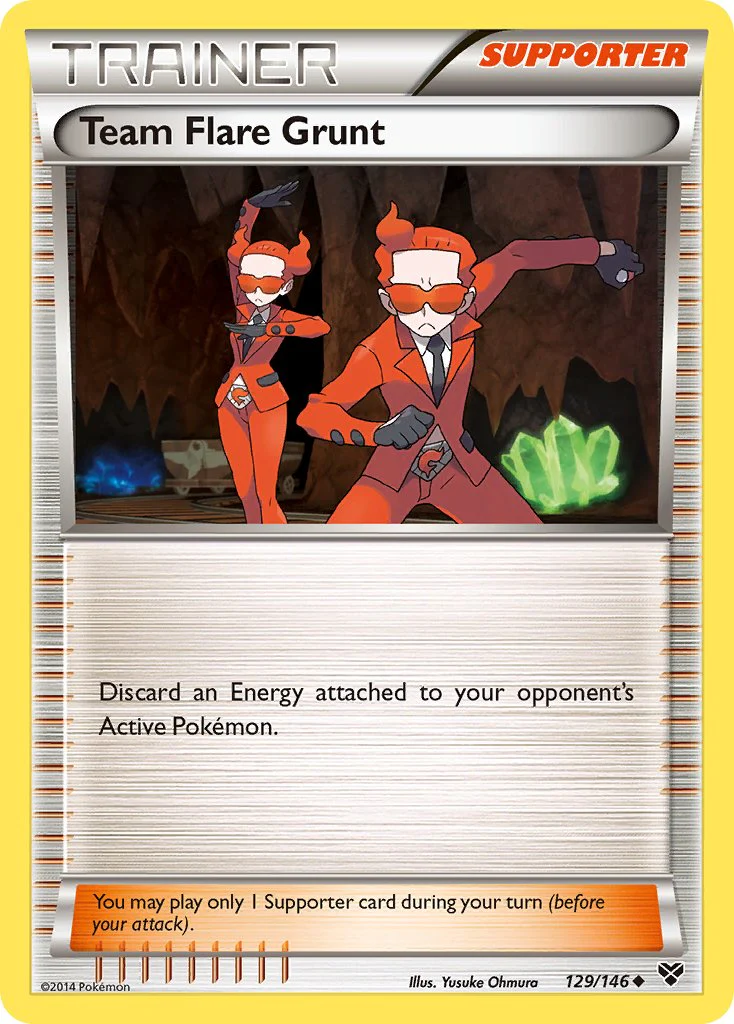 XY 129 Team Flare Grunt
