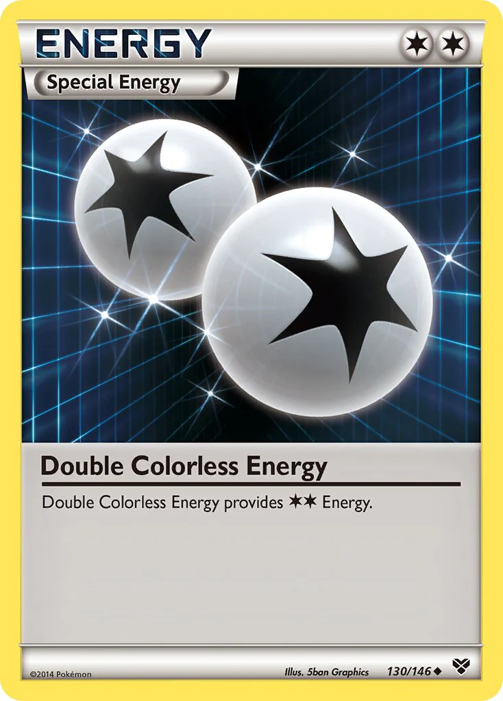 XY 130 Double Colorless Energy