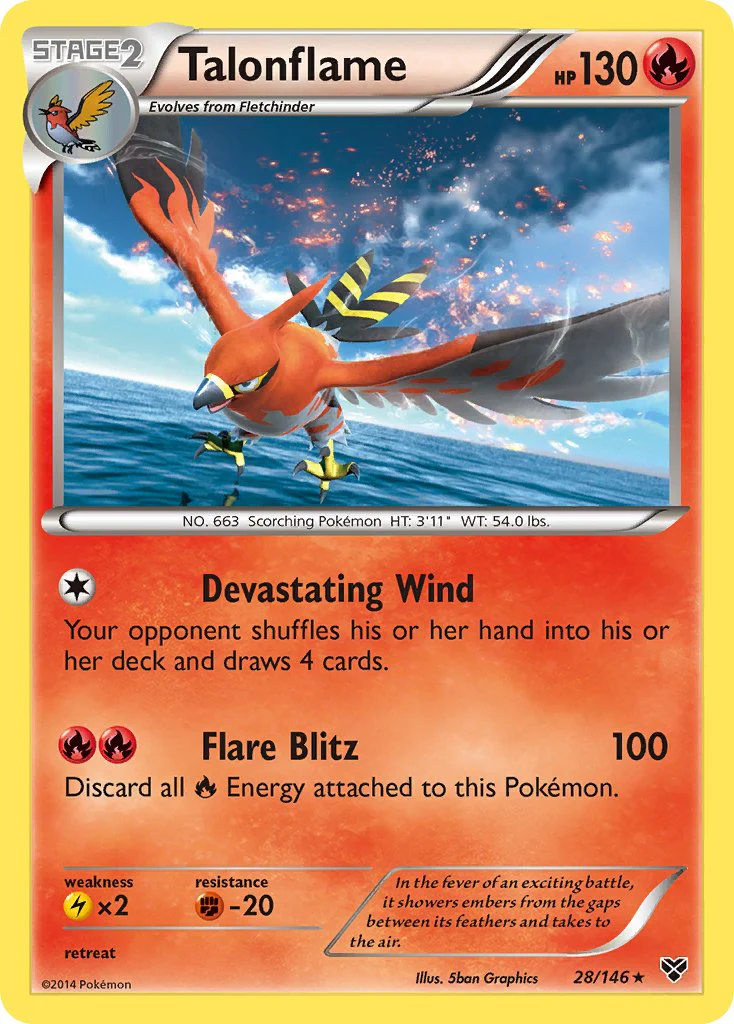 XY 028 Talonflame