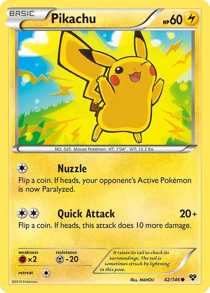 XY 042 Pikachu