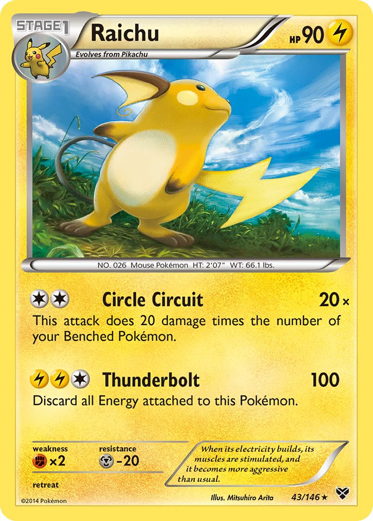 XY 043 Raichu