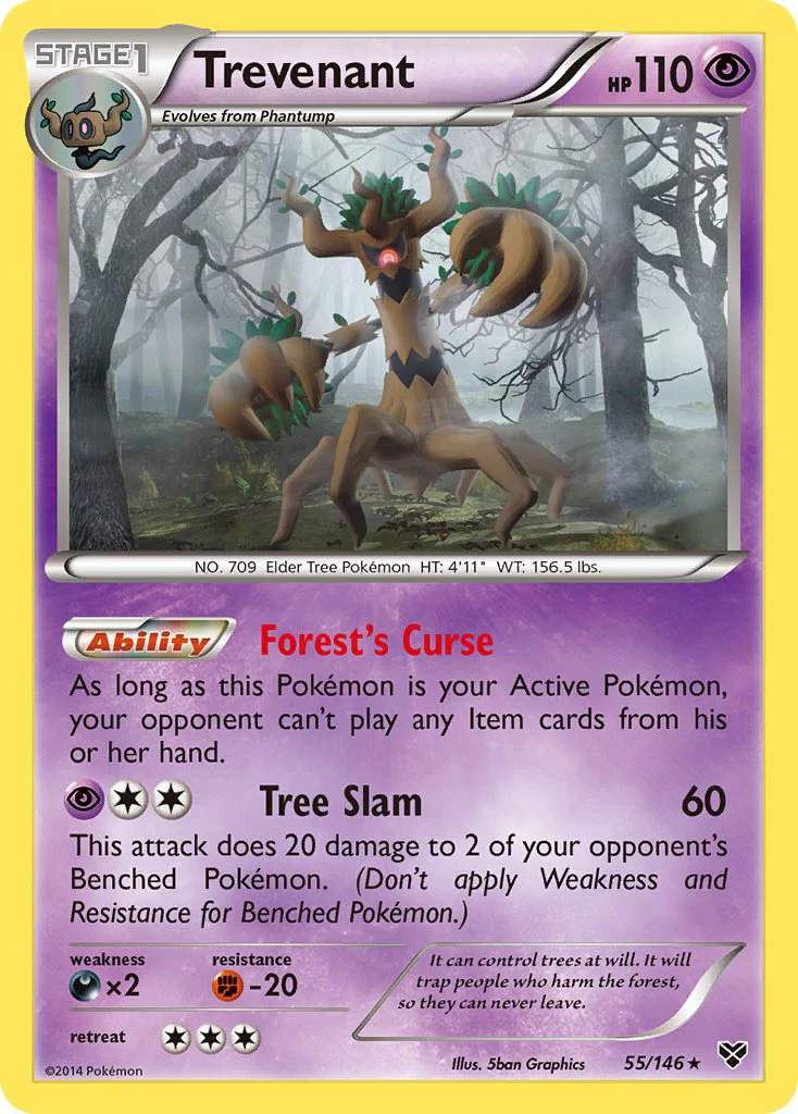 XY 055 Trevenant