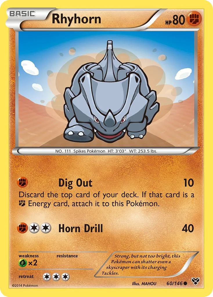 XY 060 Rhyhorn