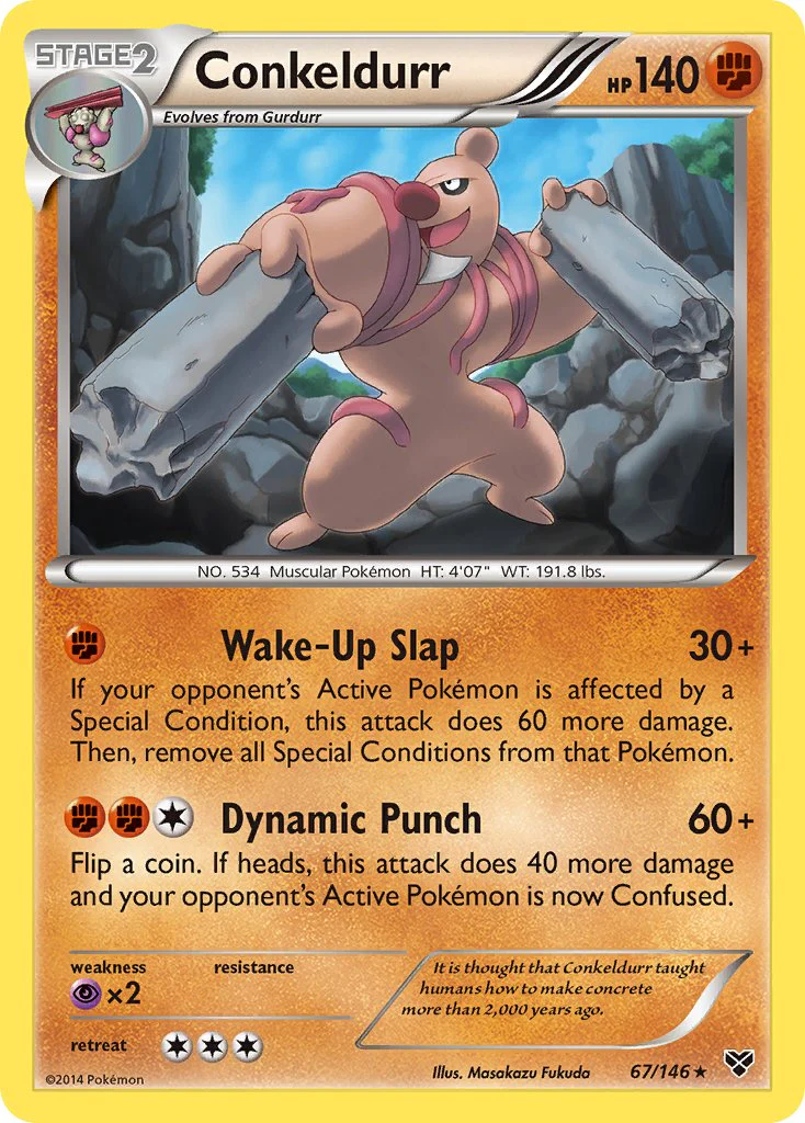 XY 067 Conkeldurr