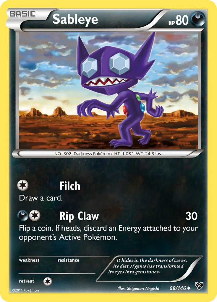 XY 068 Sableye