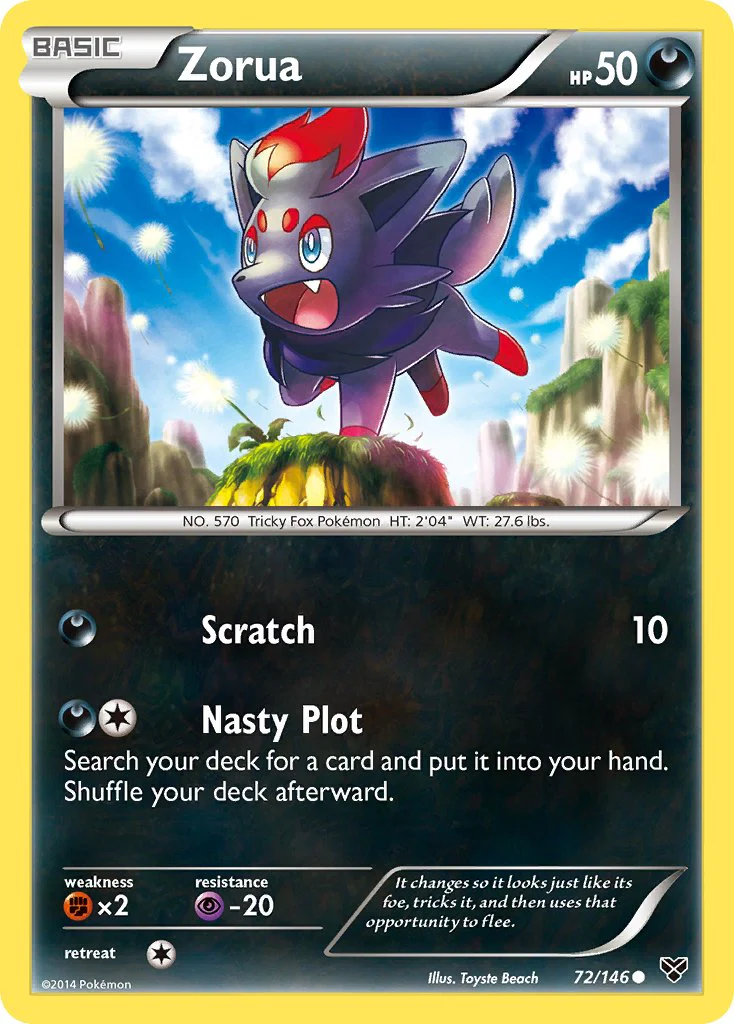 XY 072 Zorua