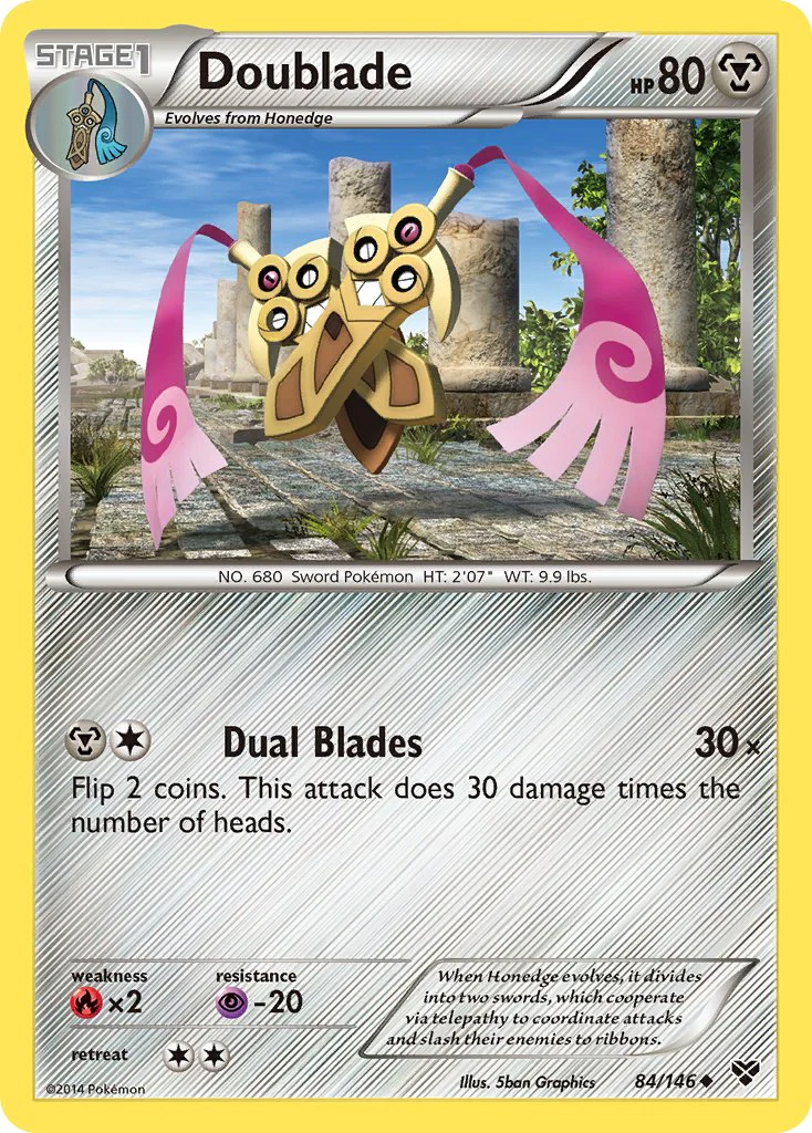 XY 084 Doublade