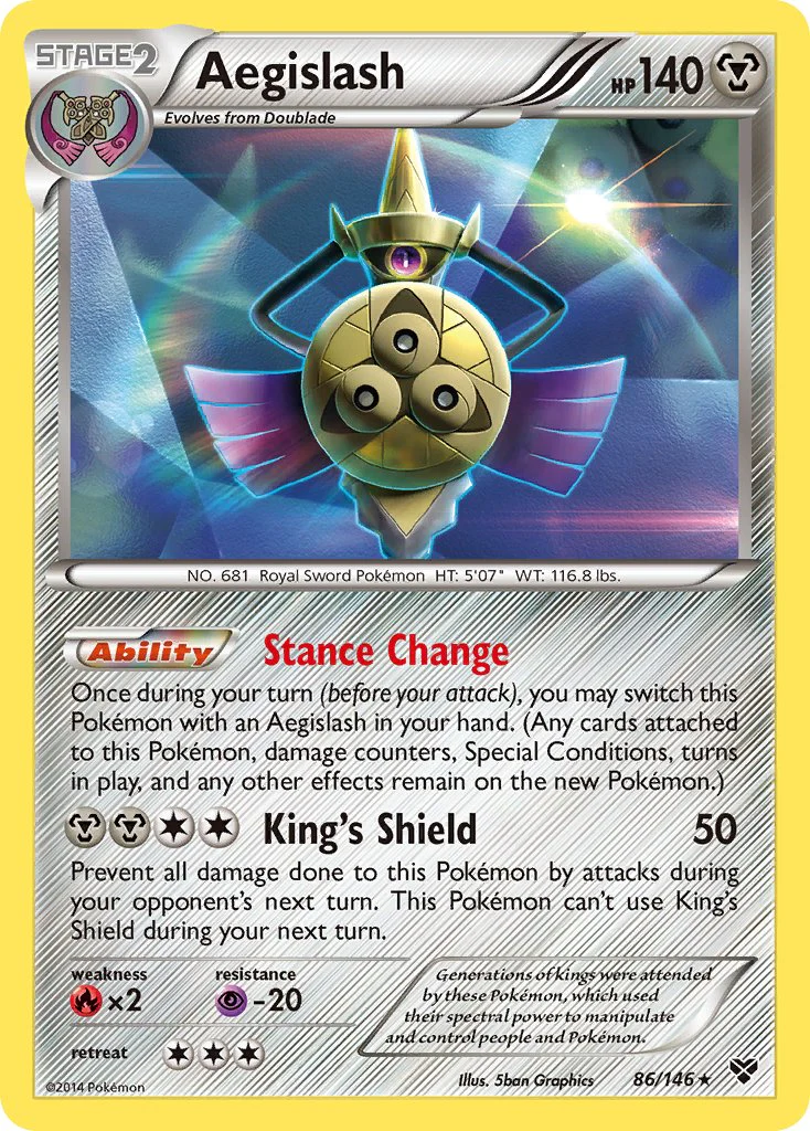XY 086 Aegislash
