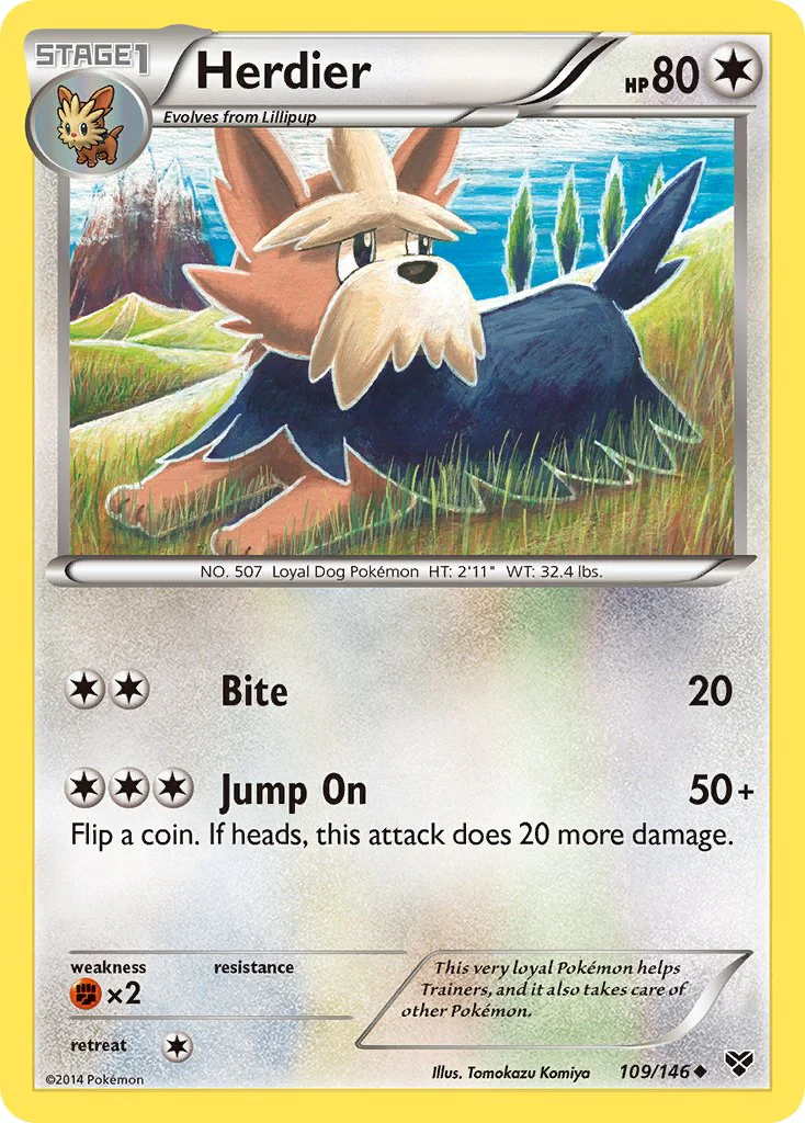 XY Base 109 Herdier