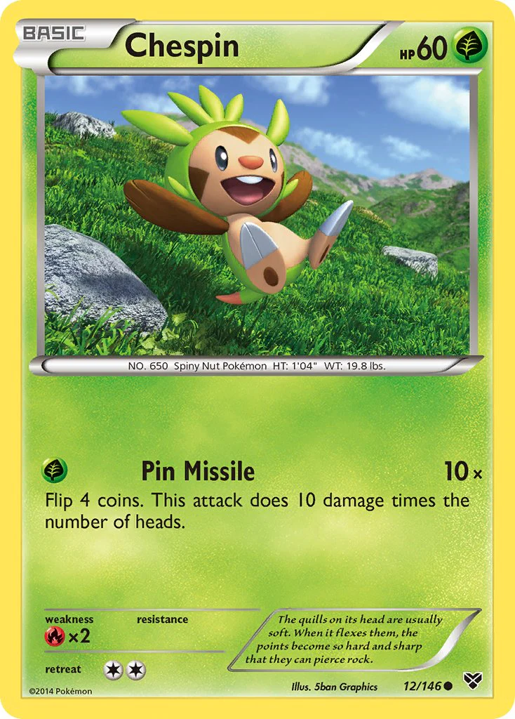 XY Base 012 Chespin