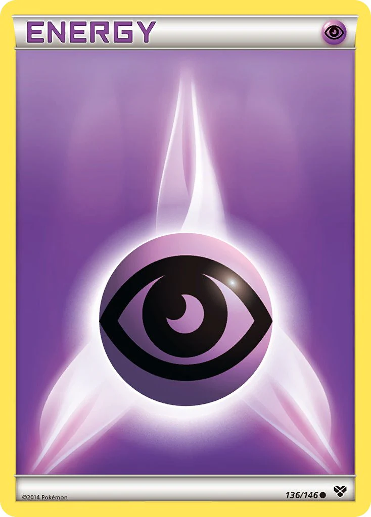 XY Base 136 Psychic Energy