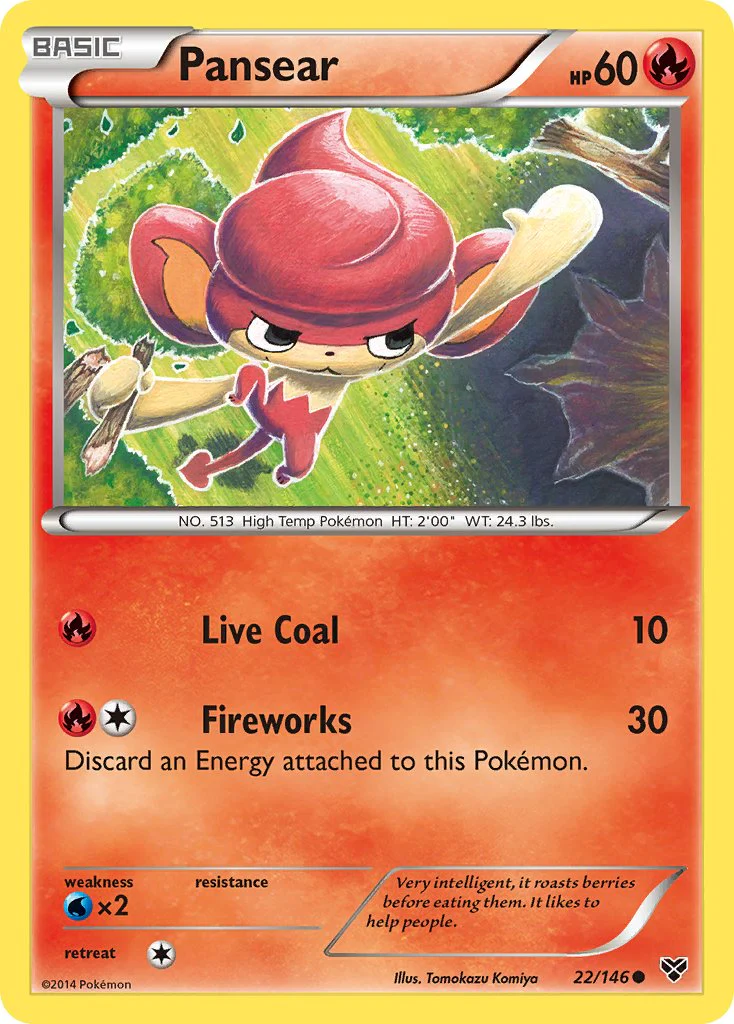 XY Base 022 Pansear