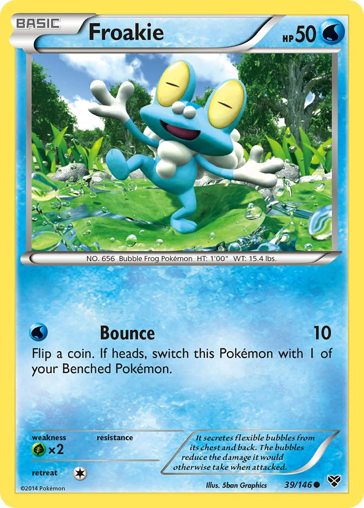 XY Base 039 Froakie