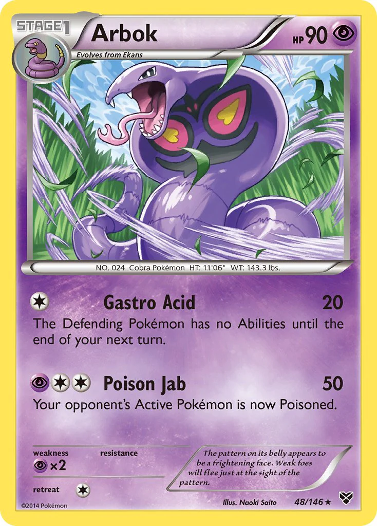 XY Base 048 Arbok