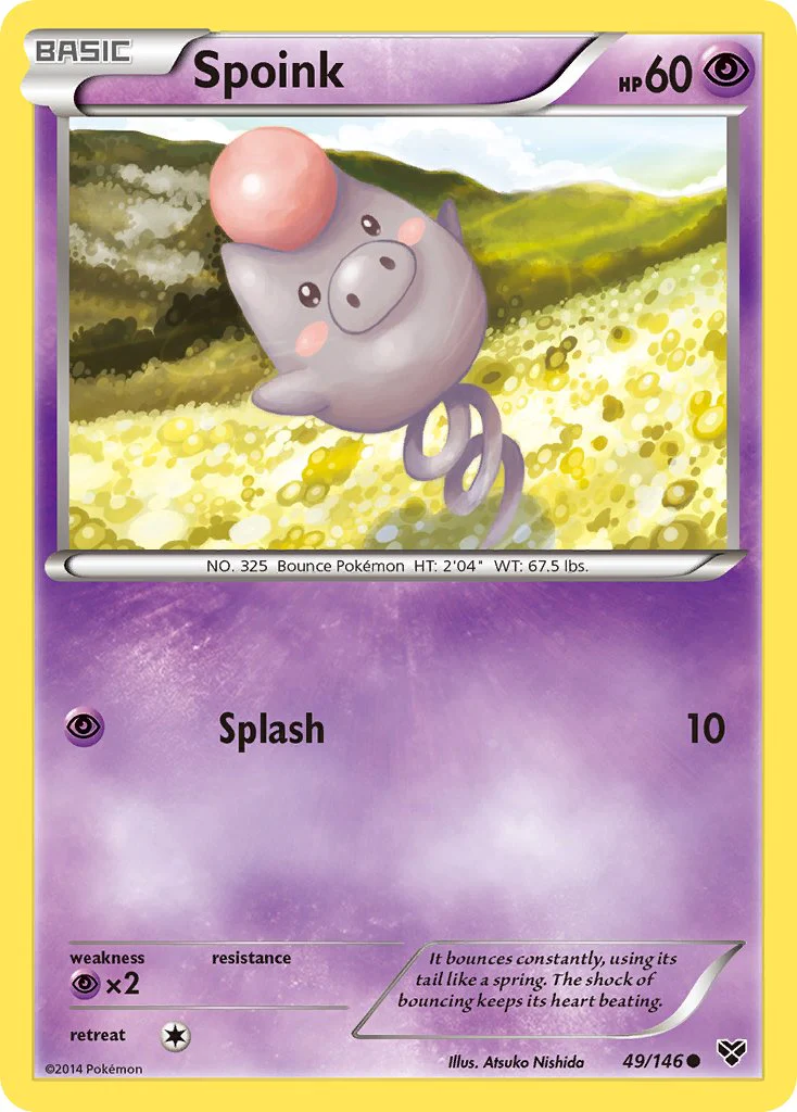 XY Base 049 Spoink