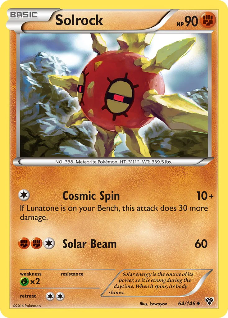 XY Base 064 Solrock
