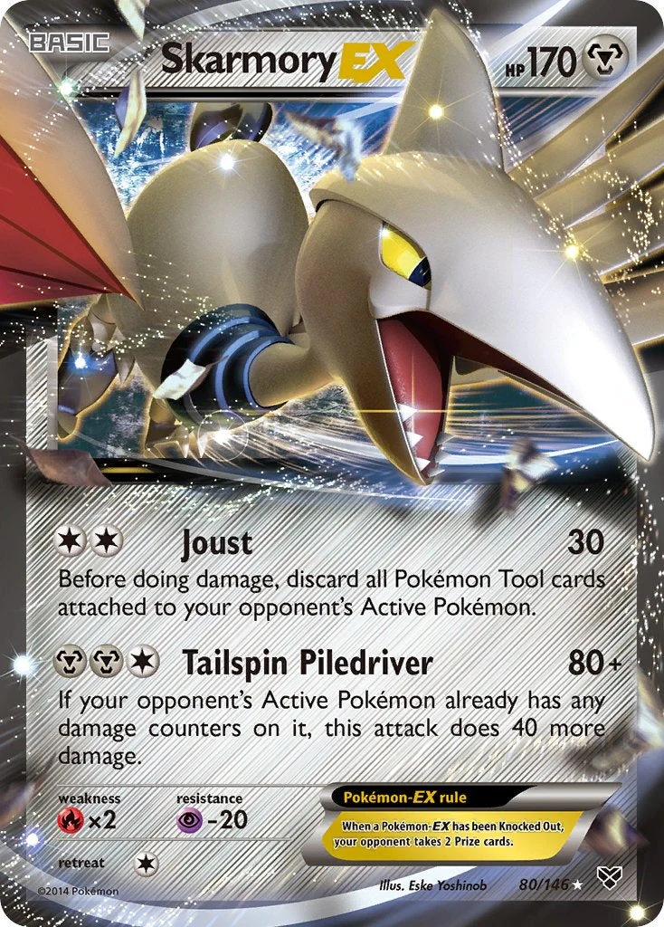 XY Base 080 Skarmory-EX