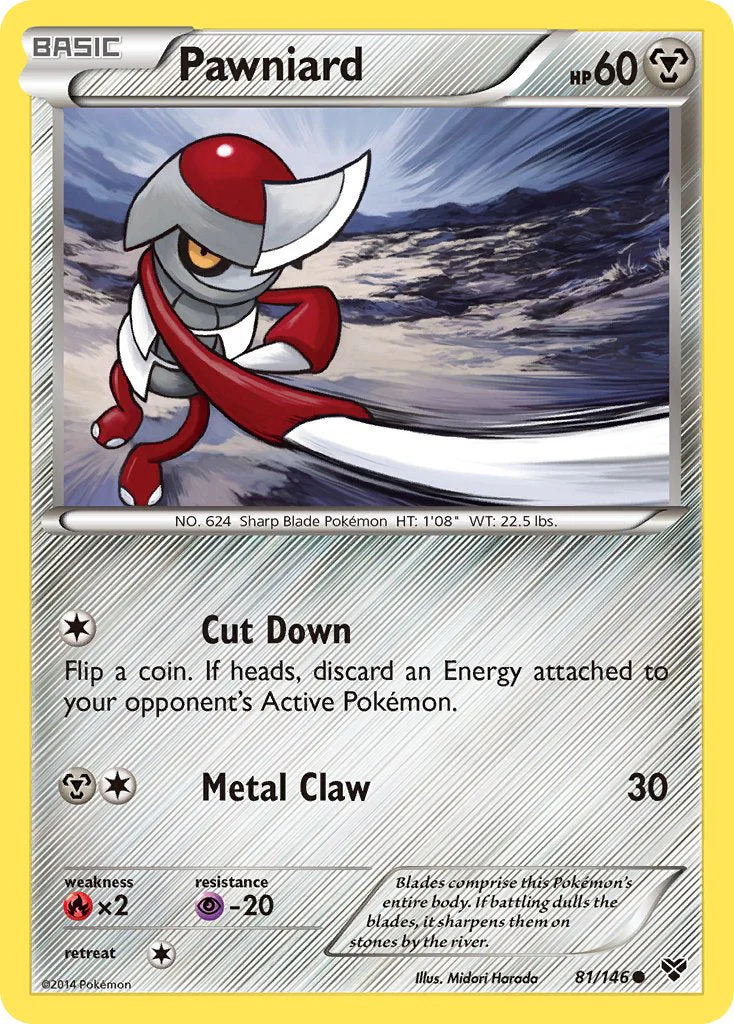 XY Base 081 Pawniard