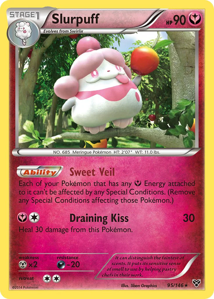 XY Base 095 Slurpuff