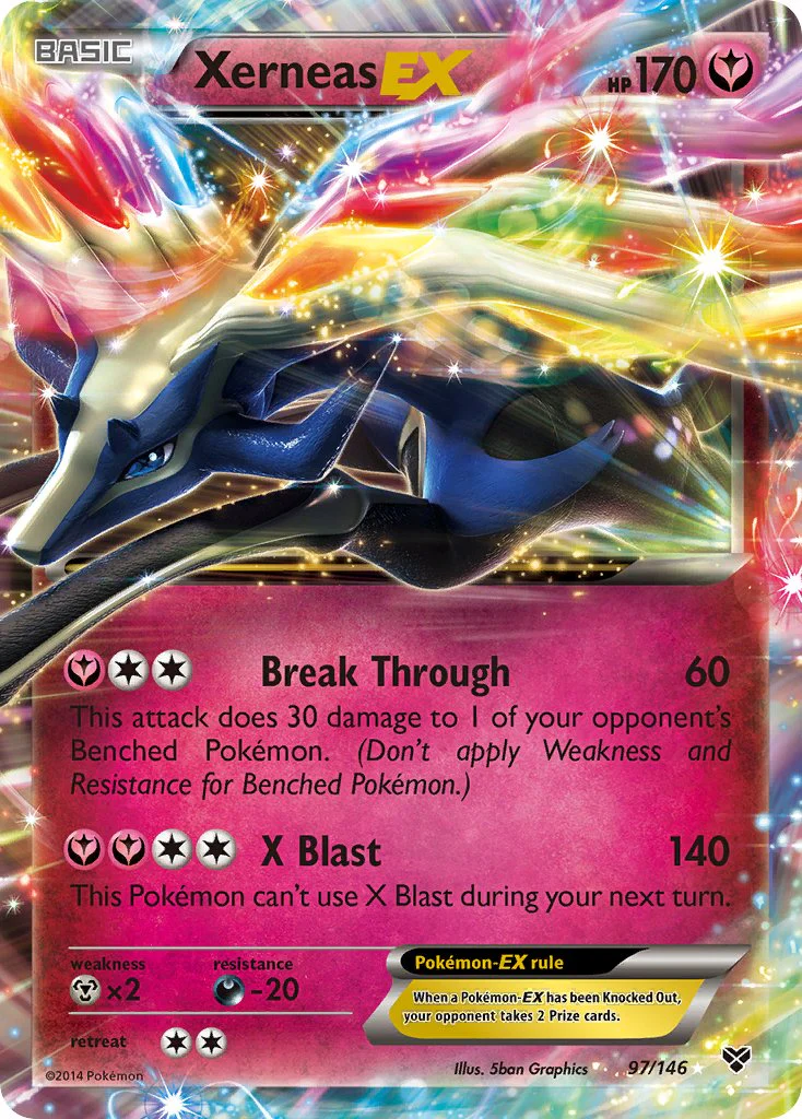 XY Base 097 Xerneas-EX