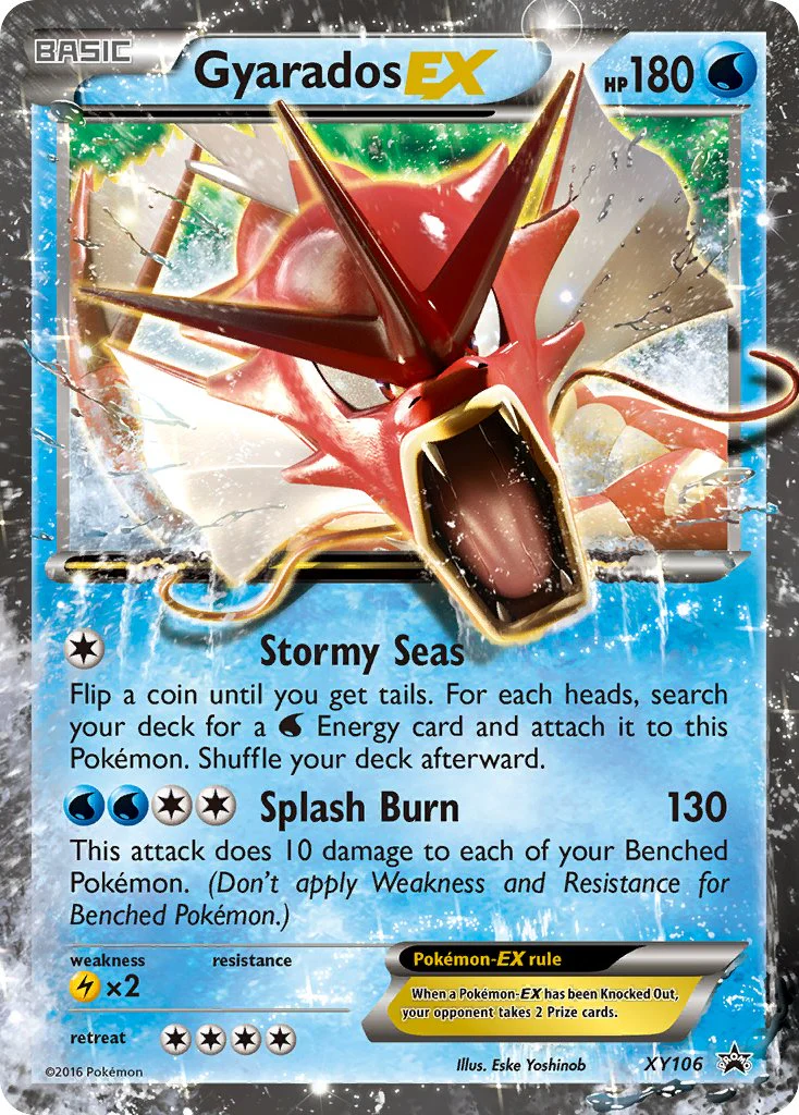 XY Black Star Promos 106 Gyarados-EX