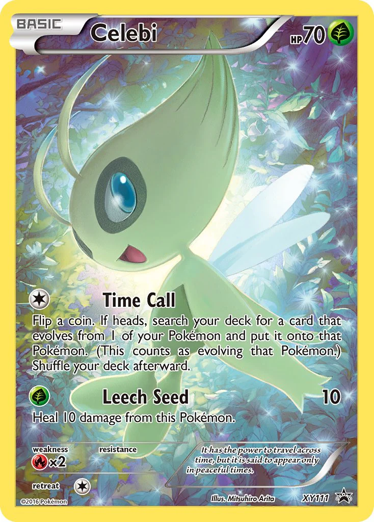 XY Black Star Promos 111 Celebi