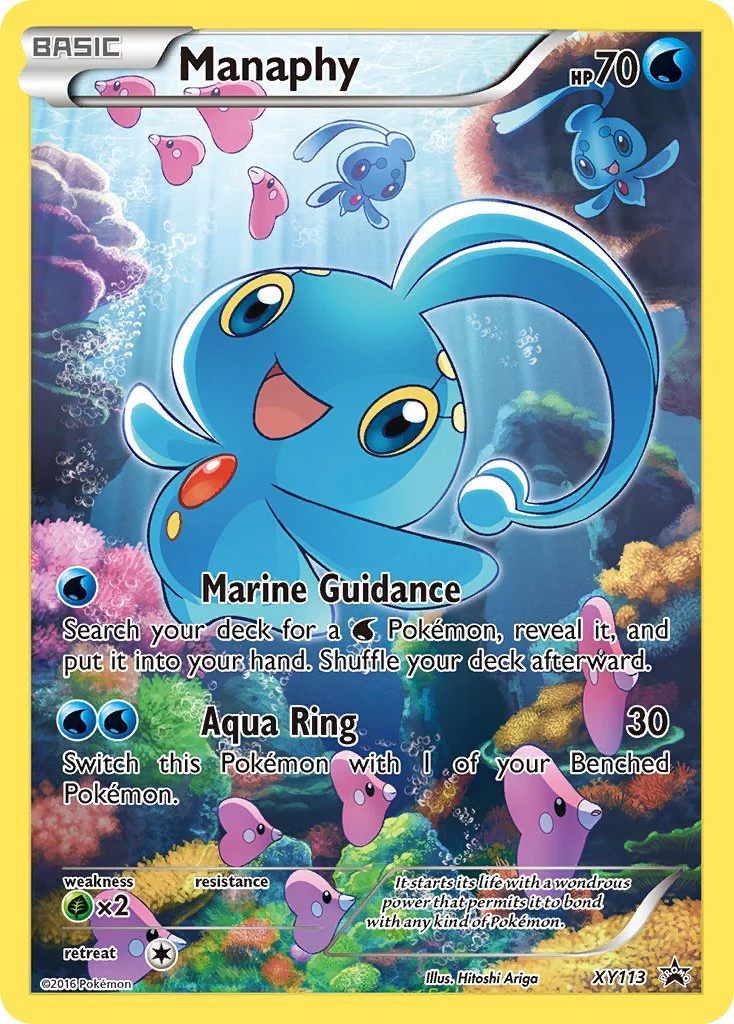 XY Black Star Promos 113 Manaphy