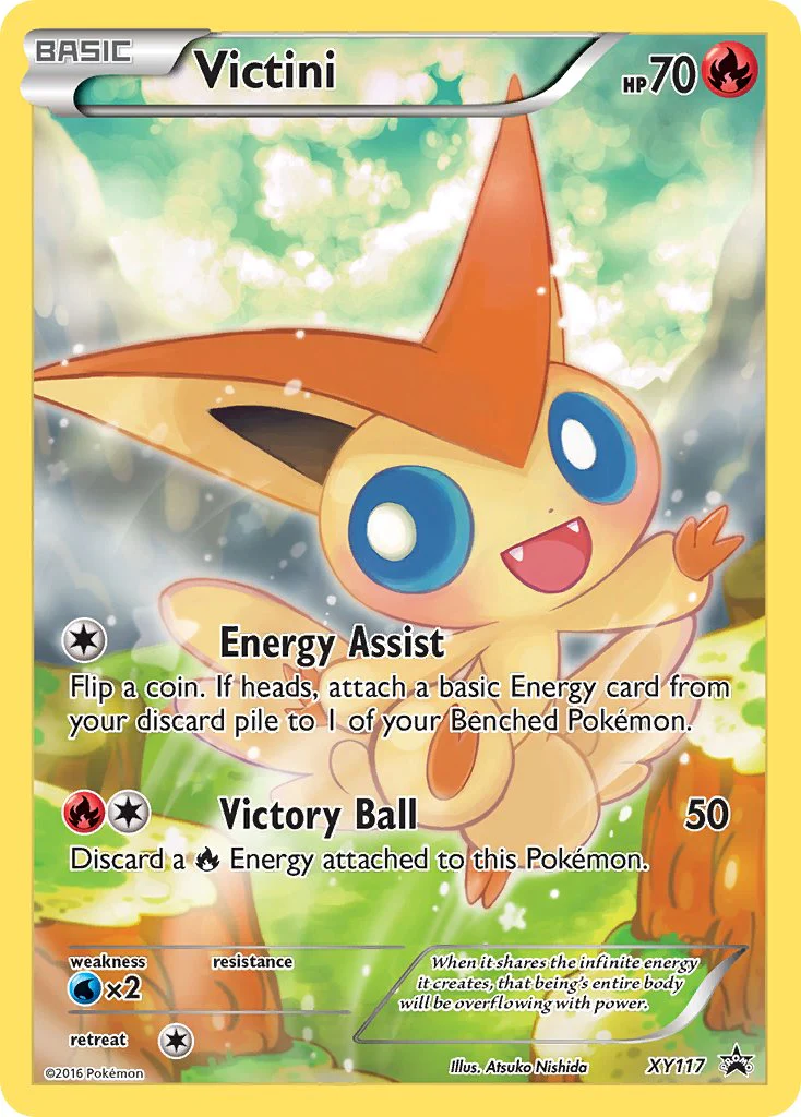 XY Black Star Promos 117 Victini