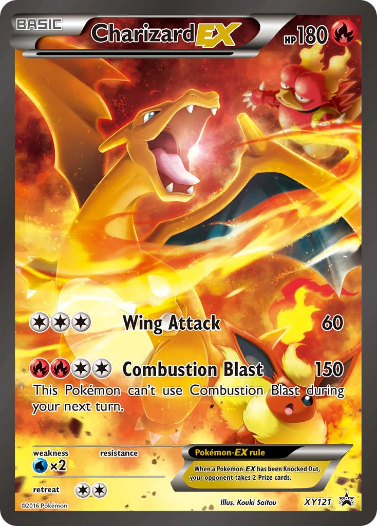 XY Black Star Promos 121 Charizard-EX